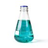 Glass Erlenmeyer Flask 1000ml 4 Pack - Tellegloww Conical Screw Cap-4