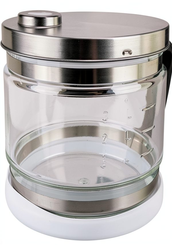 Glass Carafe 4L Fabater Distillation Flask with Stainless Steel Lid-7