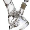 8 inch Heavy Bong Beaker + 14mm Bowl USA – Thick Glass, Stable Design-2