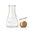 Glass Erlenmeyer Flask Set Young4us 3‑Size Borosilicate with Stoppers-2