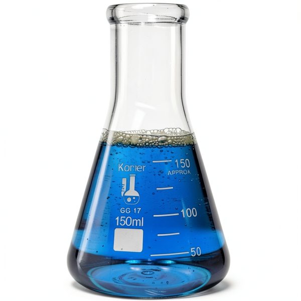 Glass Erlenmeyer Flask Set 50/150/250ml - Karter Borosilicate-5