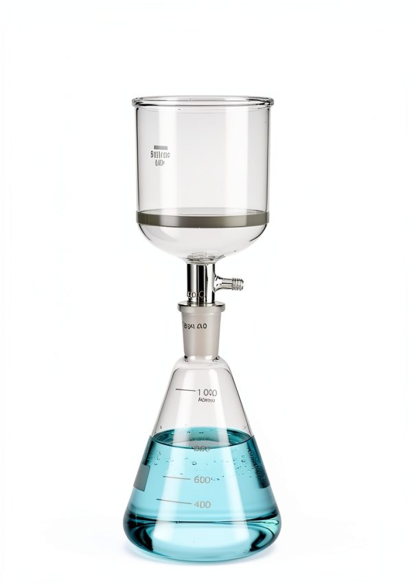 Borosilicate Glass 500ml Buchner Funnel QWORK 24/40 Joint Flask-4