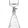 Borosilicate Glass 500ml Buchner Funnel QWORK 24/40 Joint Flask-0