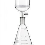 Borosilicate Glass 500ml Buchner Funnel QWORK 24/40 Joint Flask-0