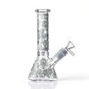 8 inch Heavy Bong Beaker + 14mm Bowl USA – Thick Glass, Stable Design-1