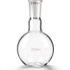 QWORK Glass 250ml Flat Bottom Boiling Flask with 24/40 Joint-5