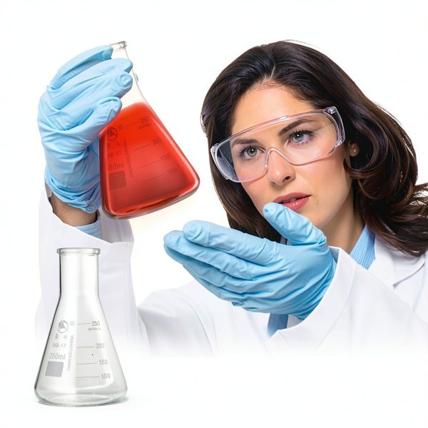 Glass Erlenmeyer Flask Set Young4us 3‑Size Borosilicate with Stoppers-4