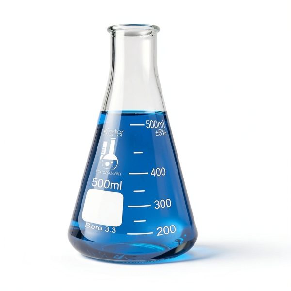 500ml Narrow Mouth Erlenmeyer Flask Karter Scientific-3