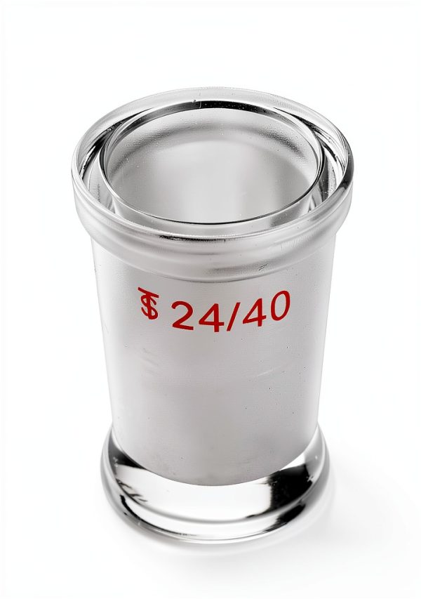 QWORK Glass 250ml Flat Bottom Boiling Flask with 24/40 Joint-4